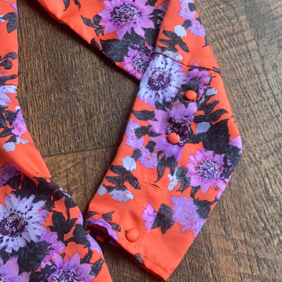 Free people Floral Skater Dress Red Purple - Picture 3 of 6